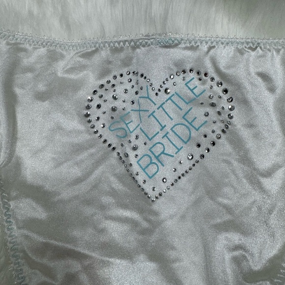 Sexy Little Bride Victorias Secret White Bridal panty - Picture 2 of 9